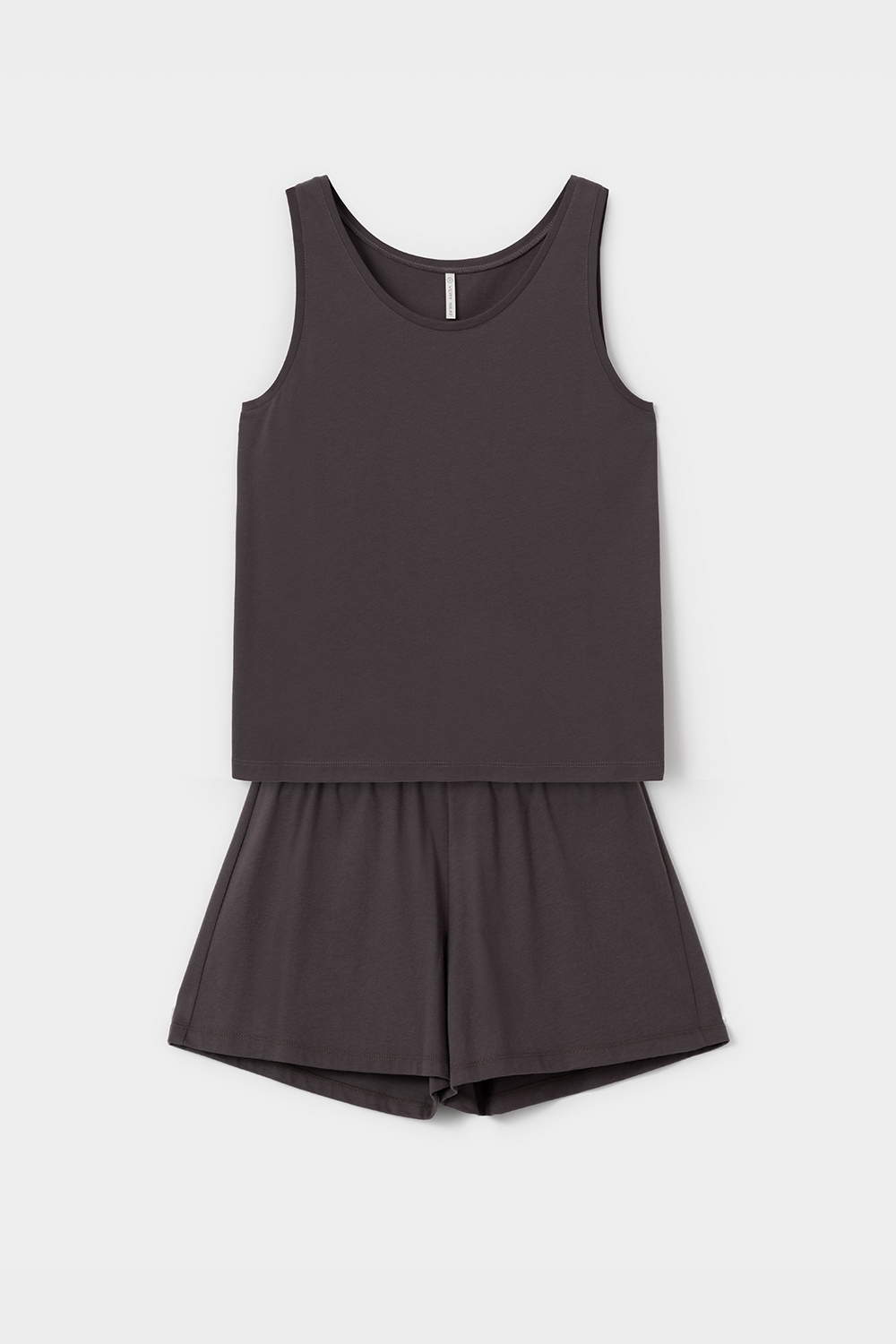 картинка Комплект топ и шорты из хлопка с модалом от магазина Одежда+