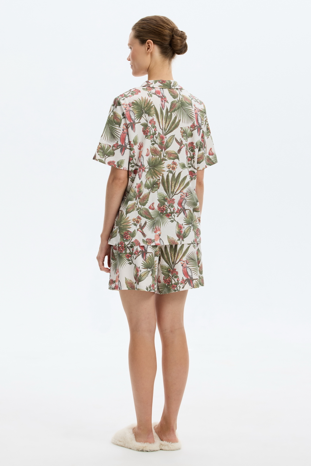 картинка Комплект рубашка и шорты из 100% хлопка от магазина Одежда+