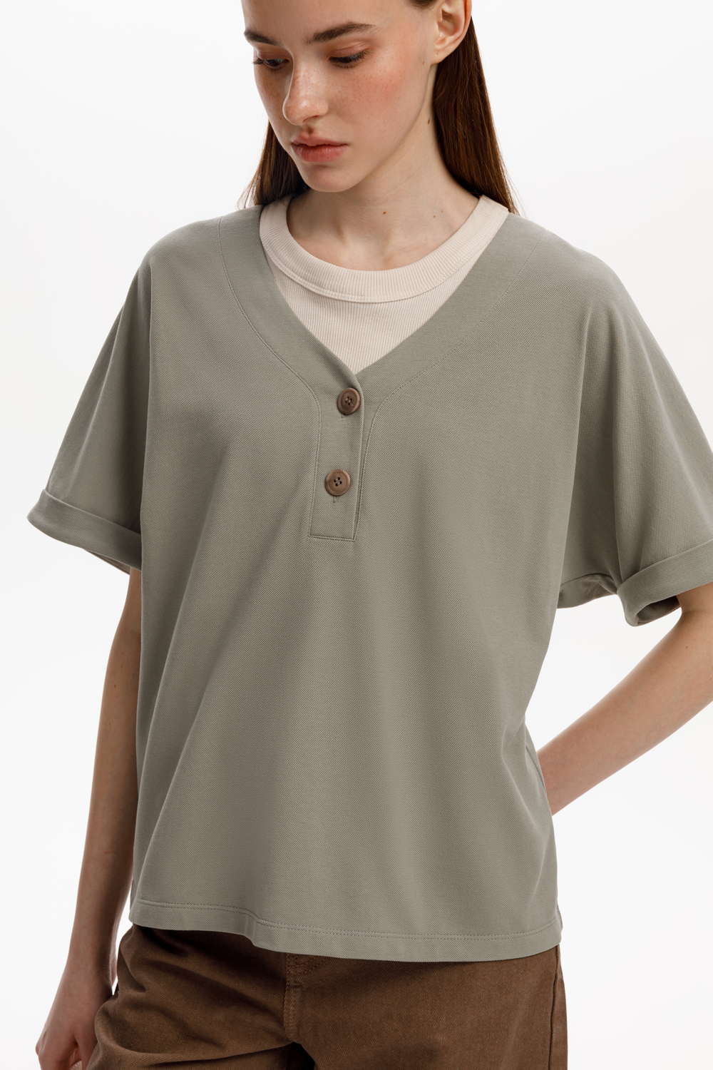 картинка Футболка с удлиненными рукавами от магазина Одежда+