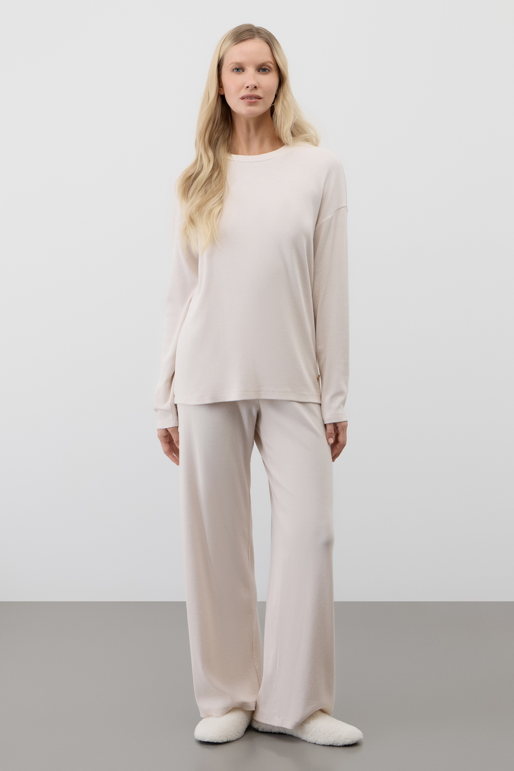 картинка Комплект из хлопка в рубчик от магазина Одежда+