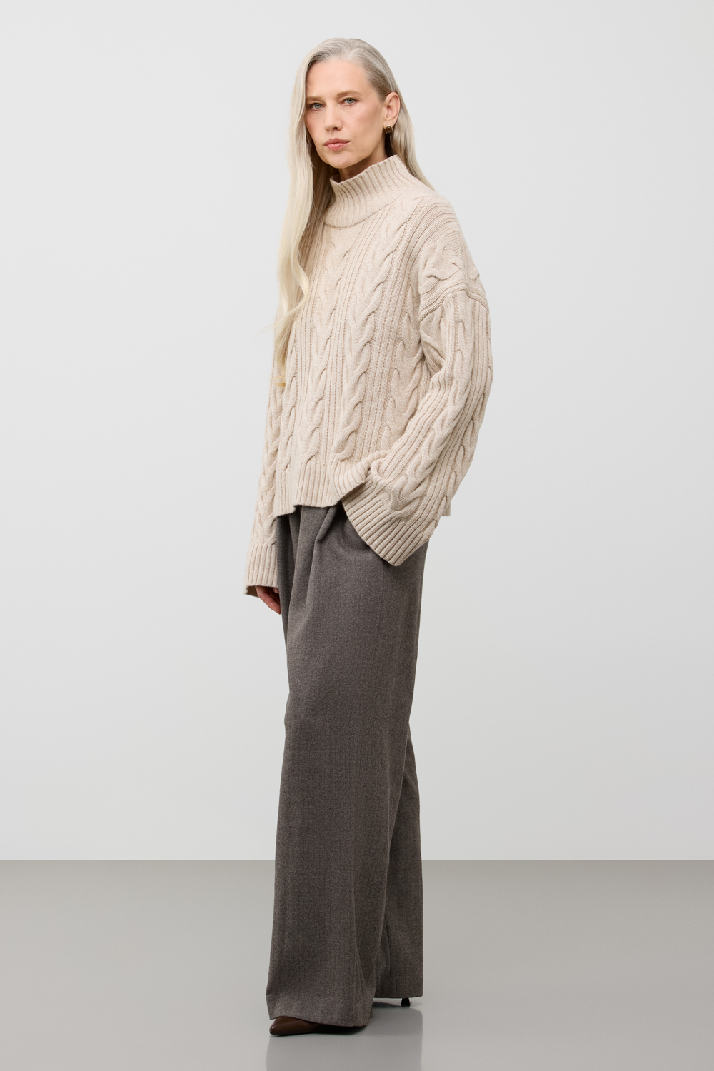 картинка Кашемировый джемпер с мериносом от магазина Одежда+