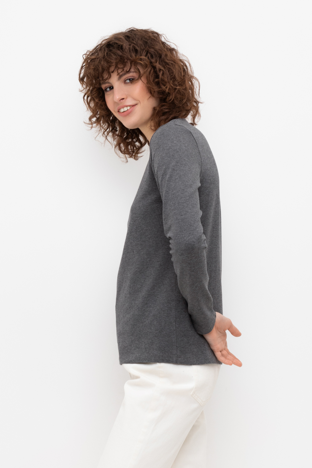 картинка Лонгслив из хлопка от магазина Одежда+