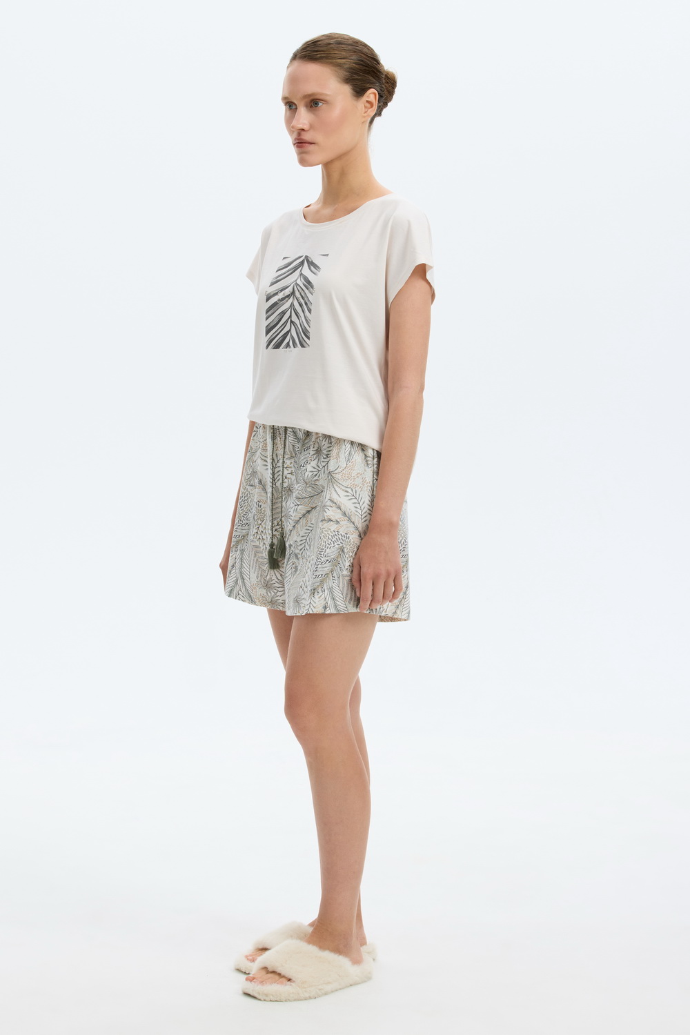 картинка Комплект футболка и шорты из 100% хлопка от магазина Одежда+