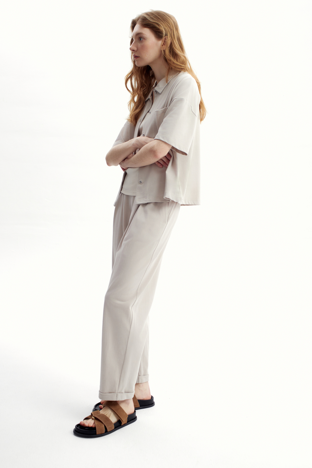 картинка Рубашка-поло из пике от магазина Одежда+