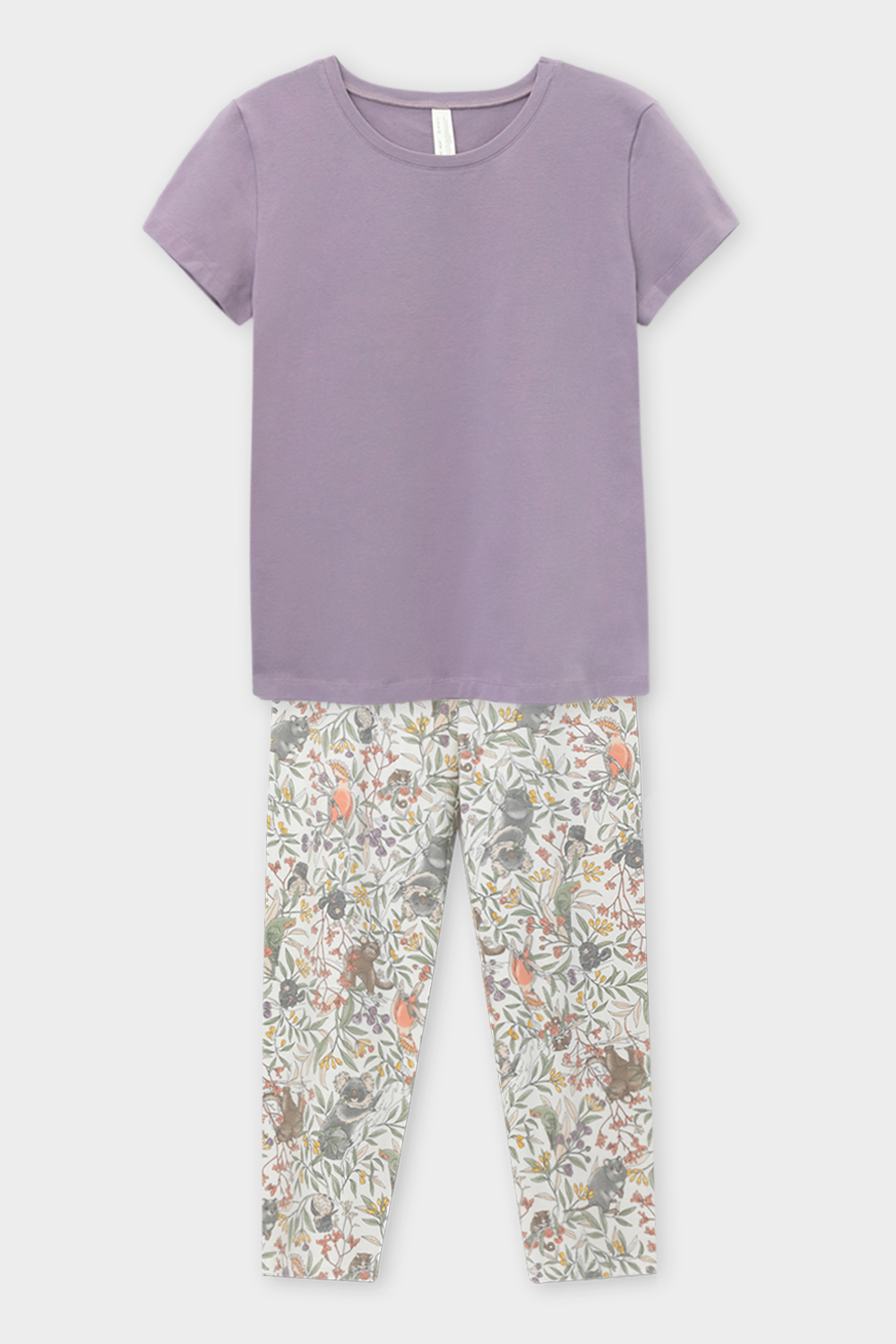 картинка Комплект с футболкой и брюками из натурального хлопка от магазина Одежда+