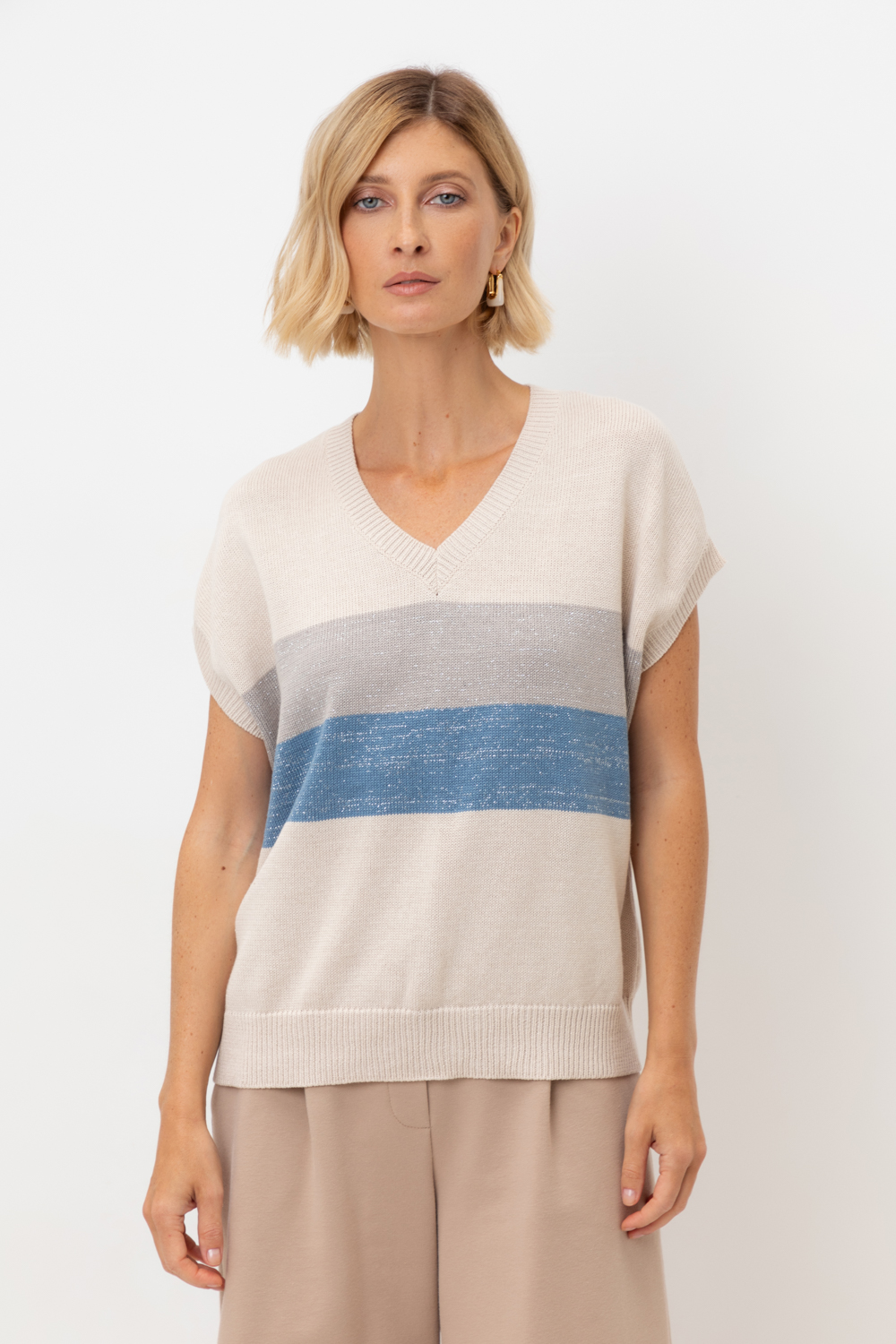 картинка Джемпер из нежного хлопка от магазина Одежда+