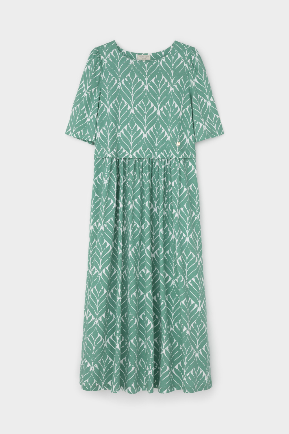 картинка Трикотажное платье из хлопка от магазина Одежда+