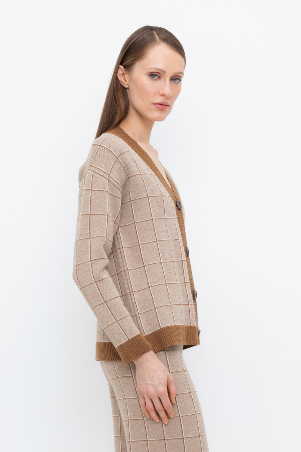 картинка Мягкий кардиган из шерсти мериноса от магазина Одежда+