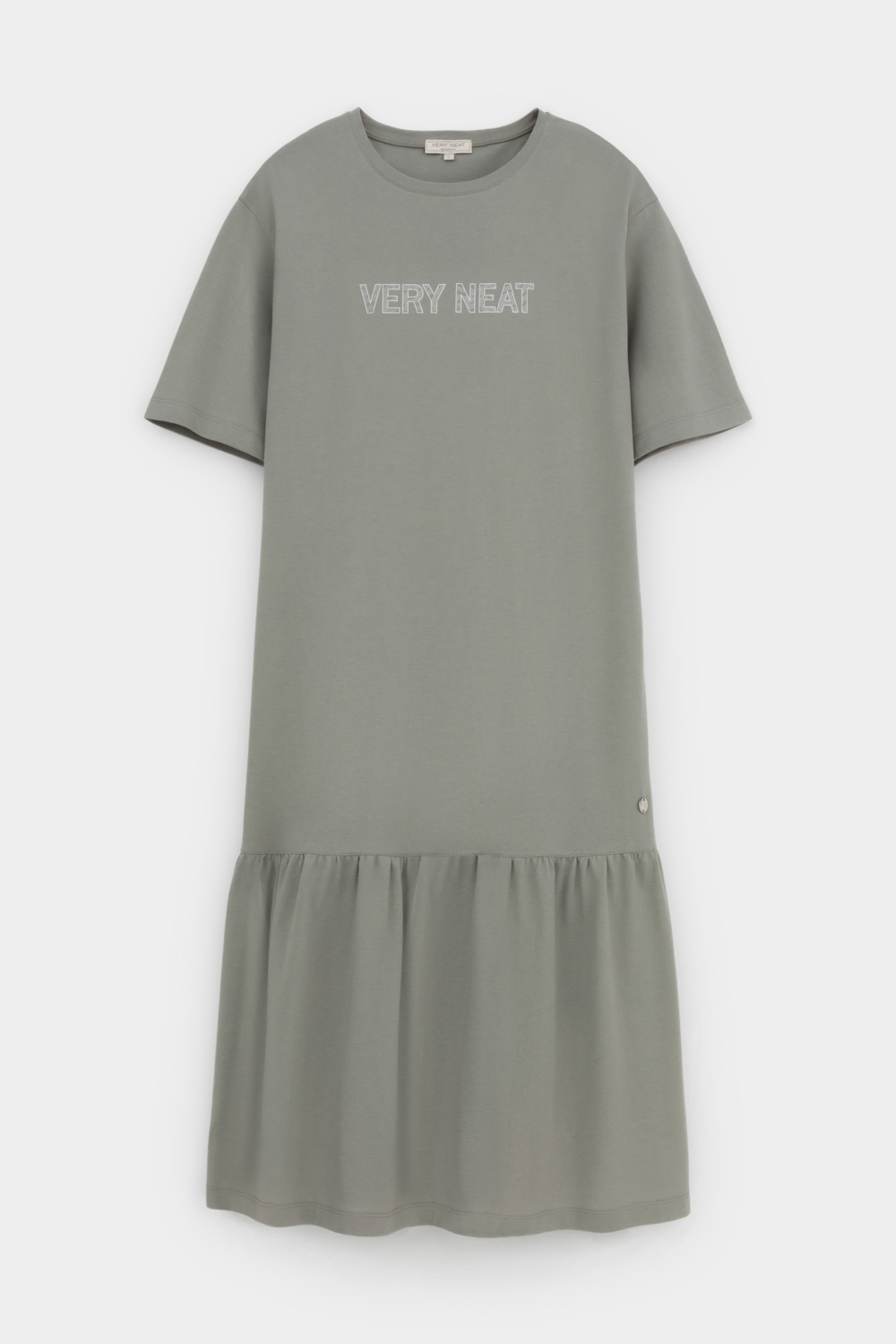 картинка Текстурное платье из пике от магазина Одежда+