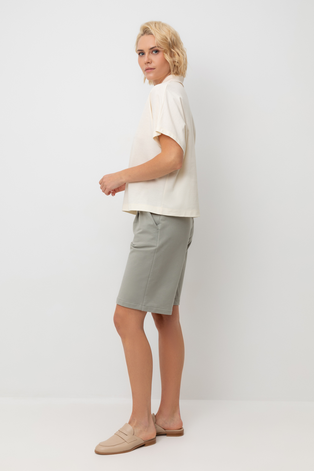 картинка Шорты из мягкого футера от магазина Одежда+