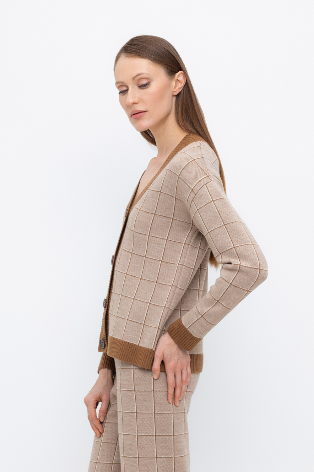 картинка Мягкий кардиган из шерсти мериноса от магазина Одежда+