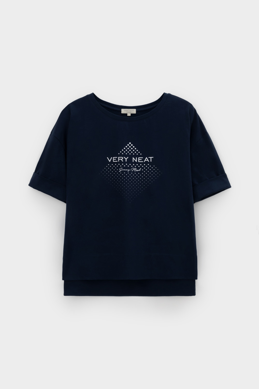 картинка Футболка со спущенным рукавом, из гребенного хлопка от магазина Одежда+