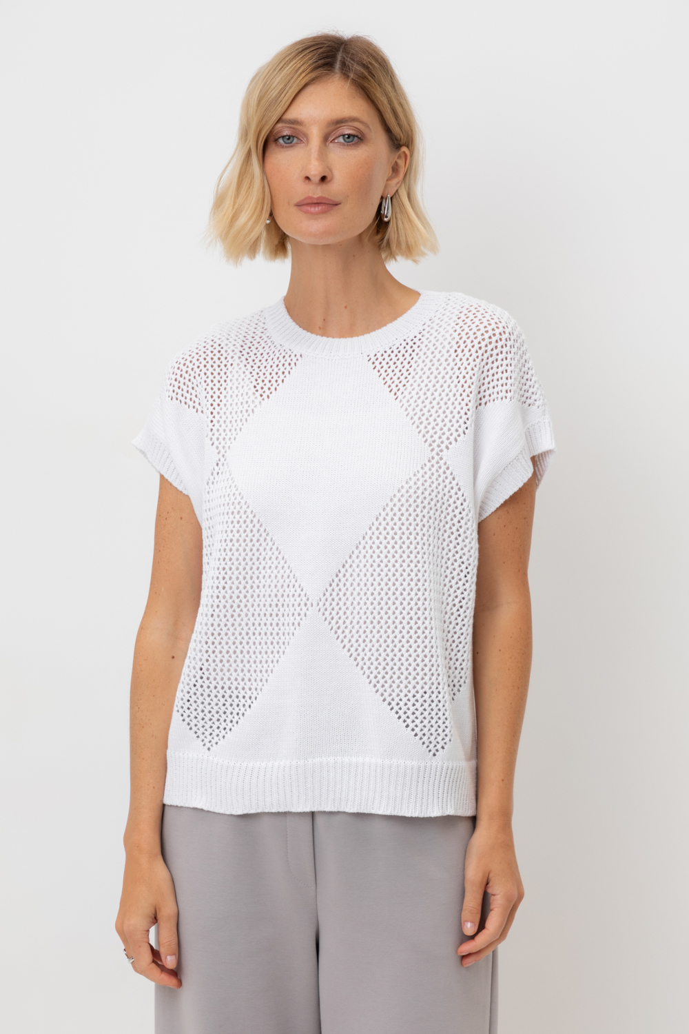 картинка Джемпер из премиальной хлопковой пряжи от магазина Одежда+