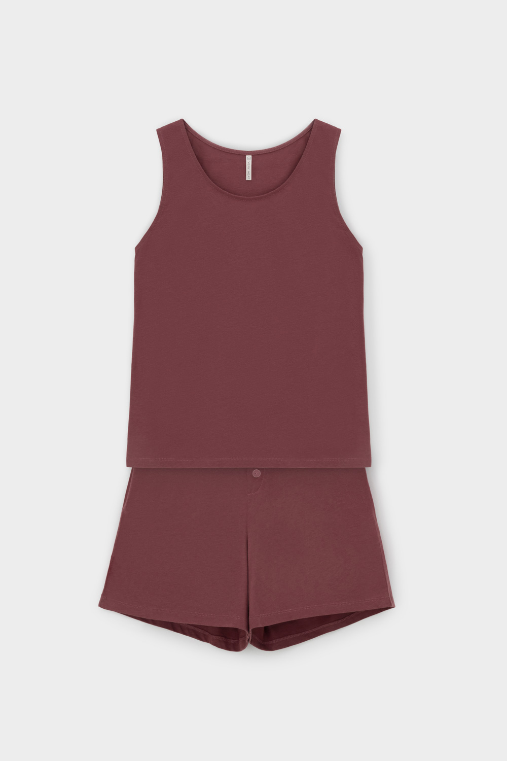 картинка Комплект топ и шорты из хлопка с модалом от магазина Одежда+