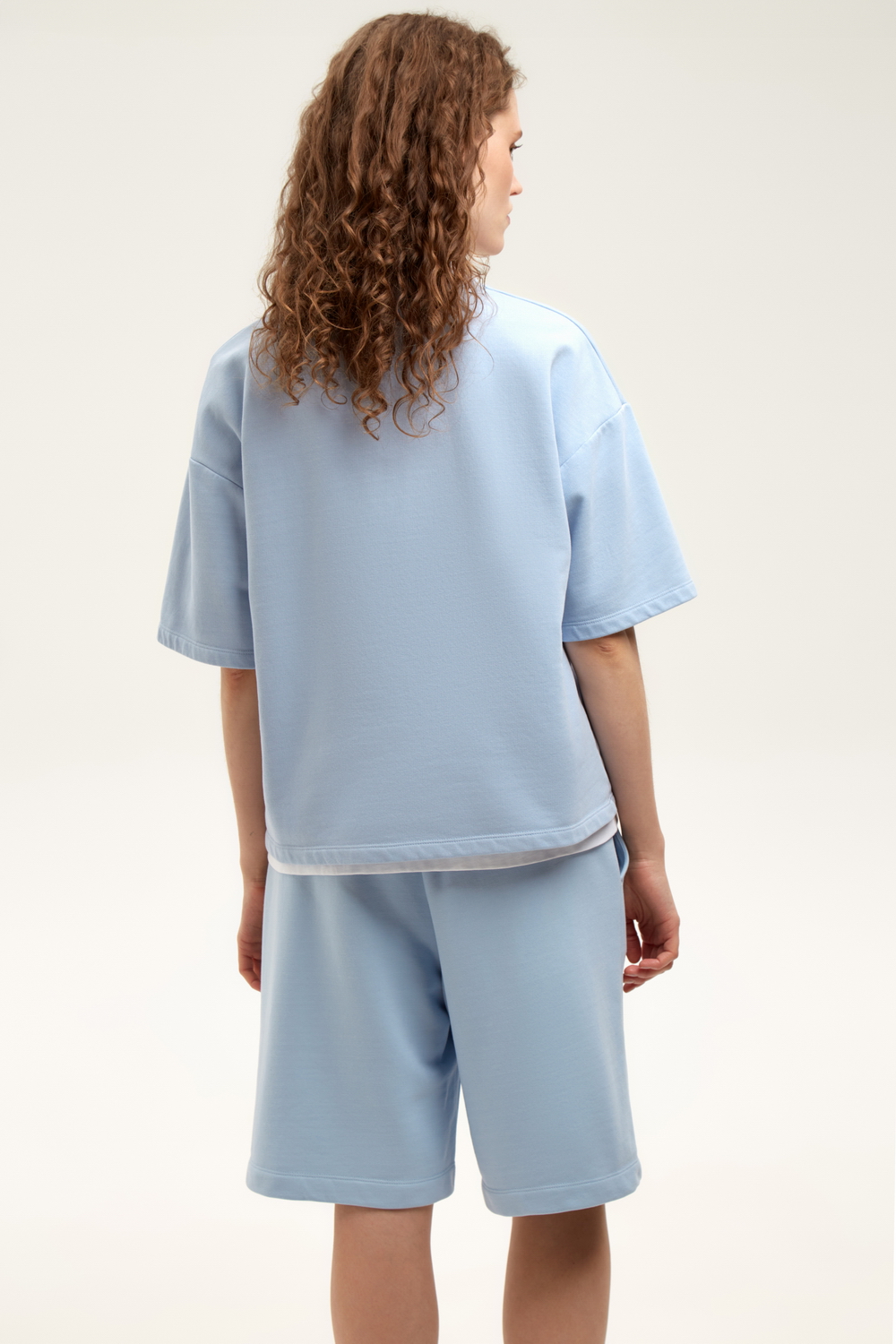 картинка Футболка из мягкого двухцветного футера от магазина Одежда+