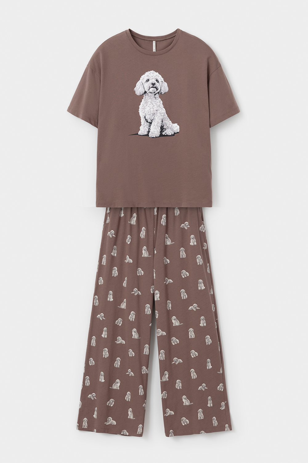 картинка Комплект футболка и брюки из хлопка от магазина Одежда+