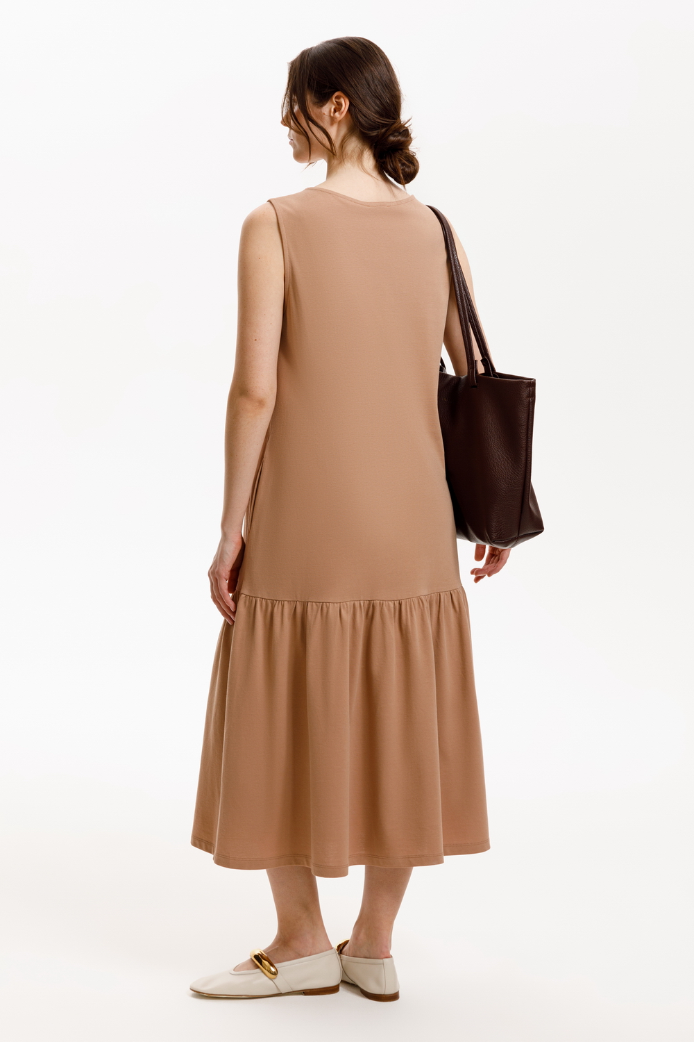 картинка Текстурный сарафан от магазина Одежда+