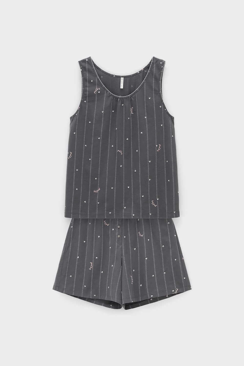 картинка Комплект топ и шорты из 100% хлопка от магазина Одежда+