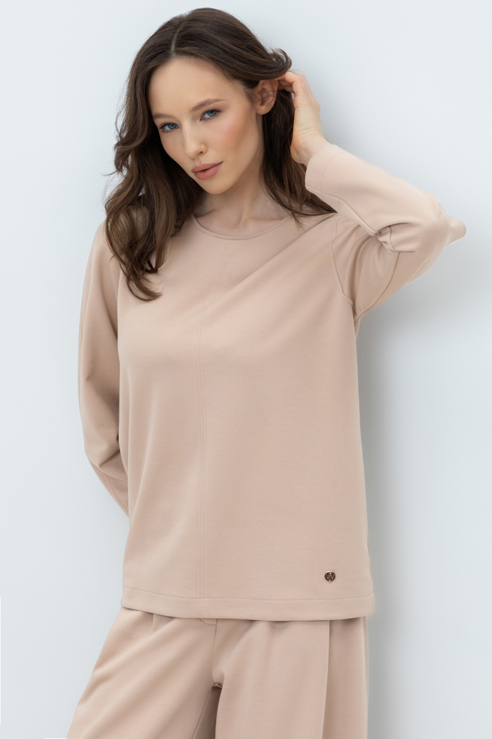 картинка Лонгслив из премиального трикотажа от магазина Одежда+