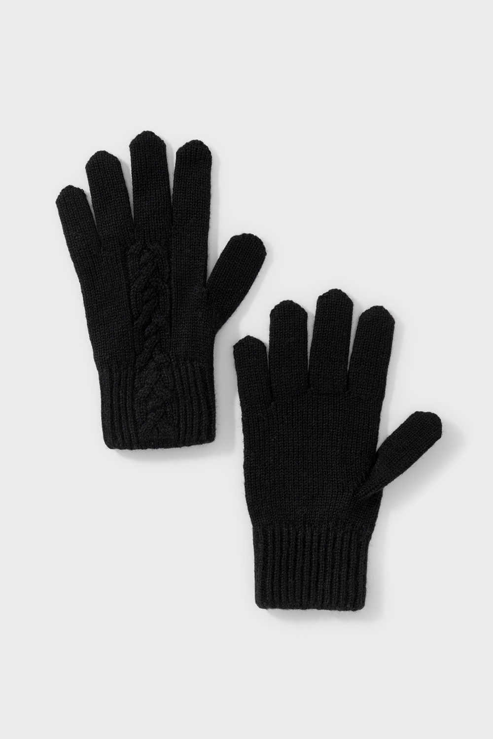 картинка Перчатки вязаные из полушерсти от магазина Одежда+