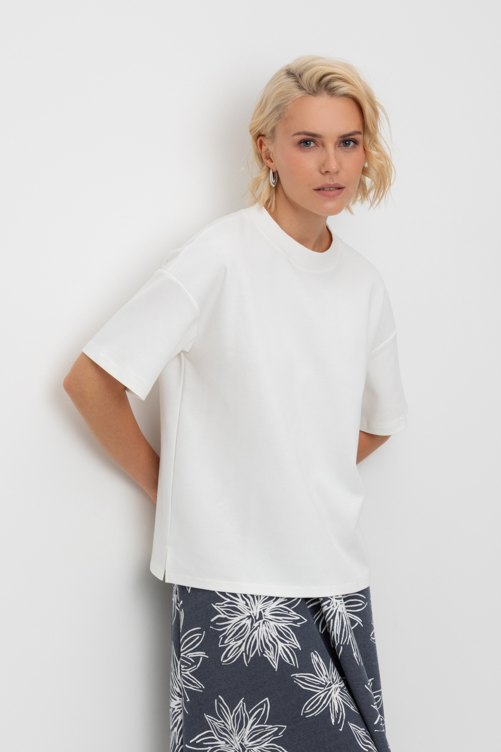 картинка Блуза из премиального трикотажа от магазина Одежда+