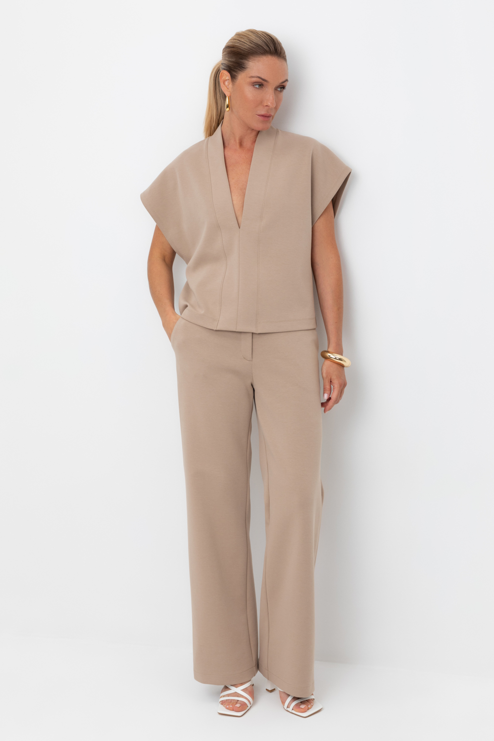 картинка Брюки из премиального трикотажа от магазина Одежда+