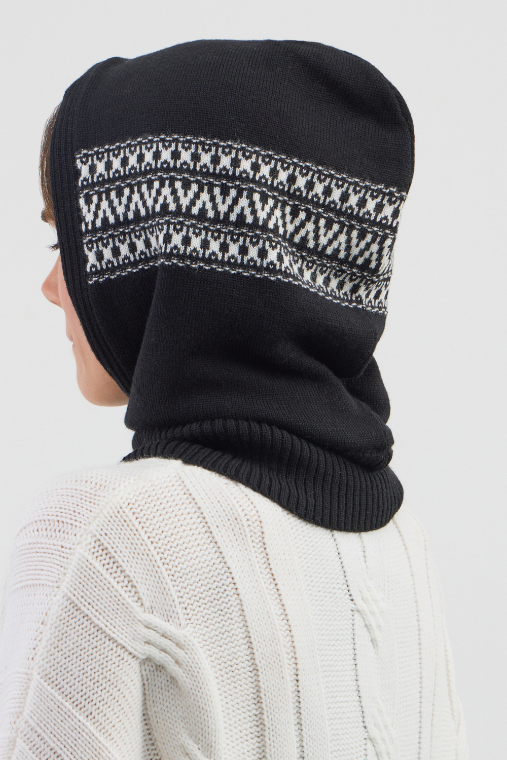 картинка Вязаный капор от магазина Одежда+