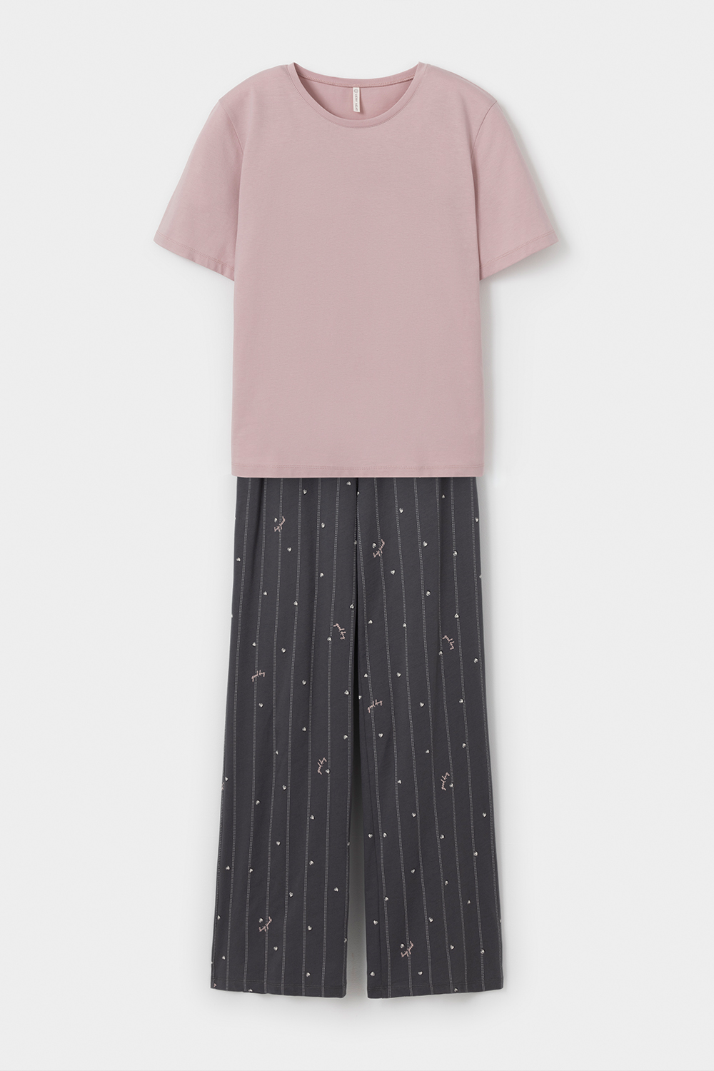 картинка Комплект футболка и брюки из гребенного хлопка от магазина Одежда+