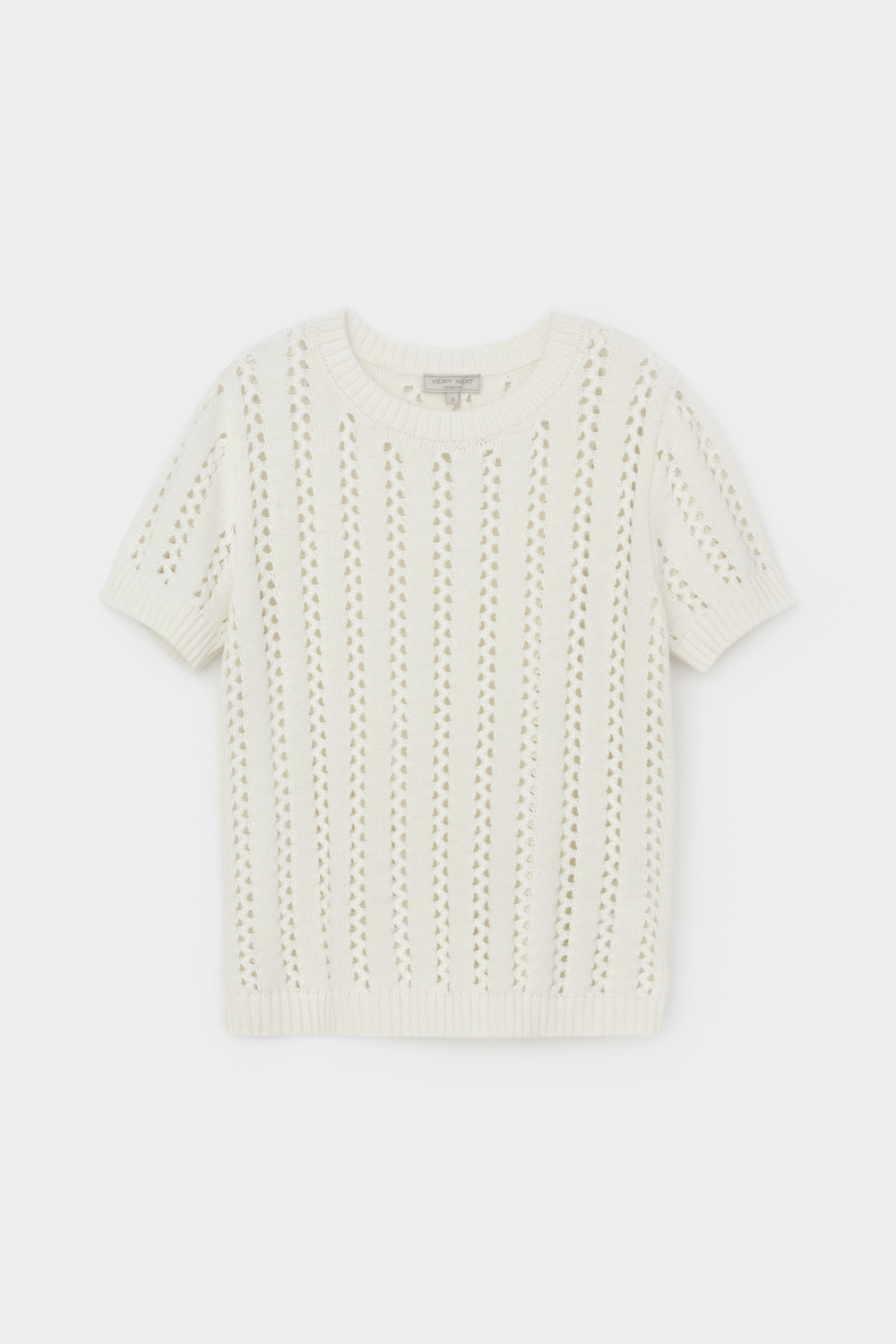 картинка Джемпер с коротким рукавом из итальянской пряжи от магазина Одежда+