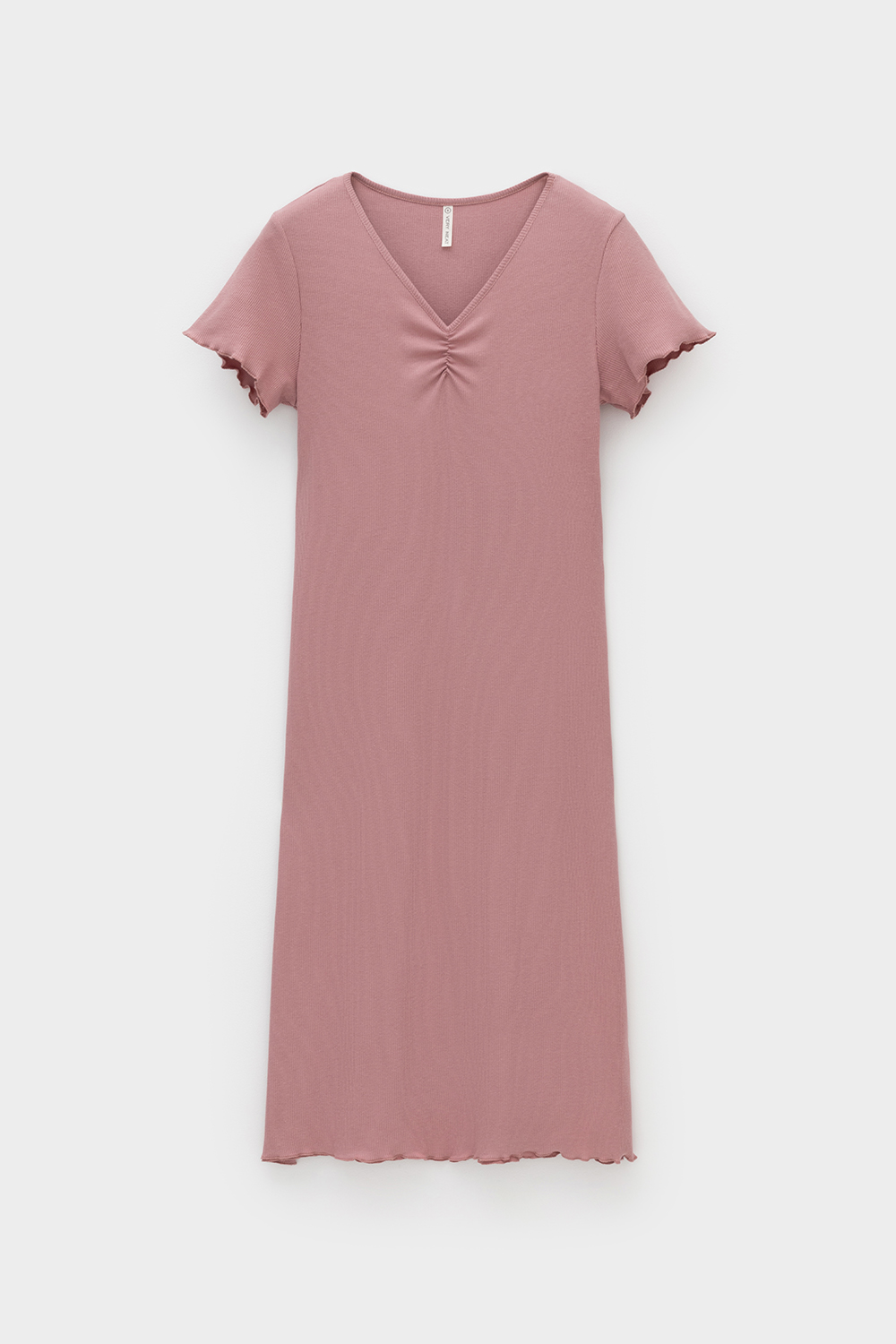 картинка Сорочка трикотажа в рубчик от магазина Одежда+