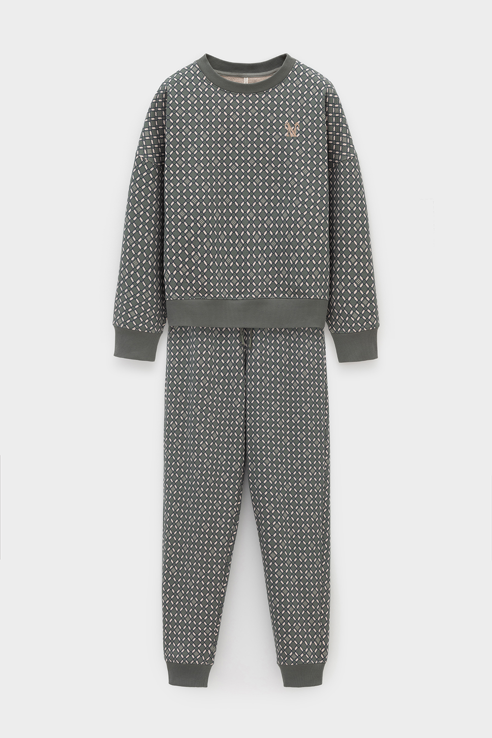 картинка Комплект толстовка и брюки из футера от магазина Одежда+