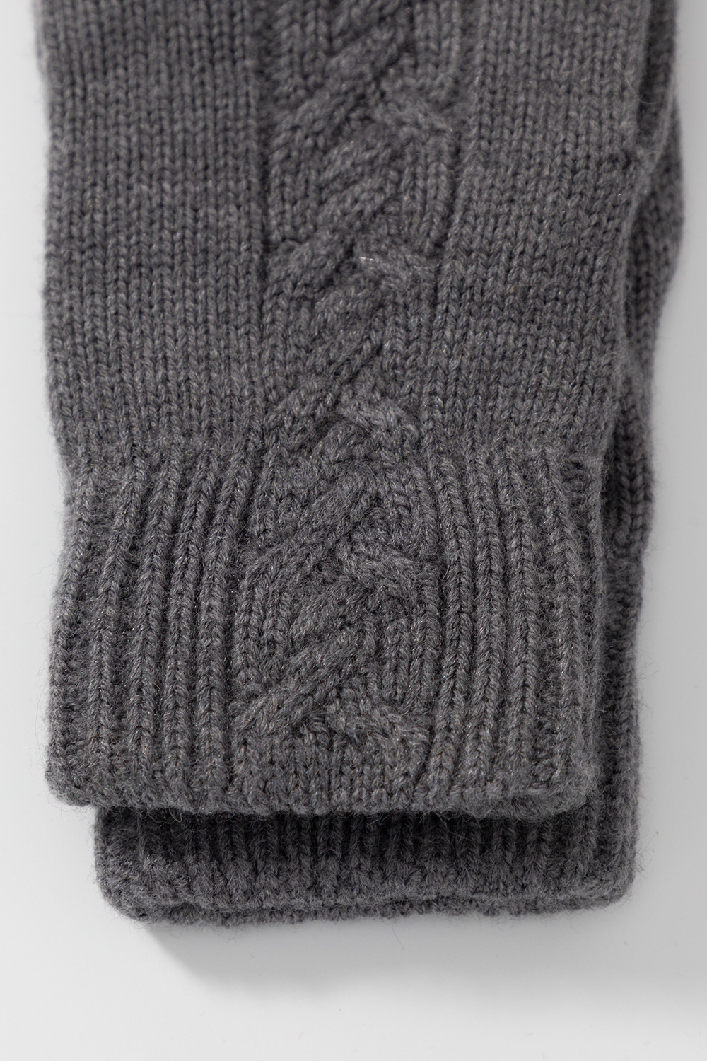 картинка Перчатки вязаные из полушерсти от магазина Одежда+