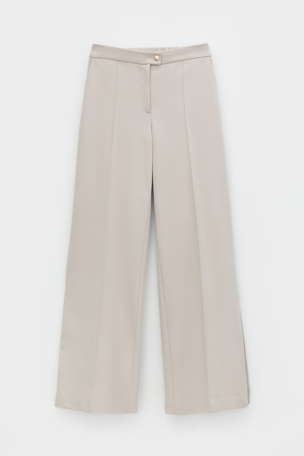 картинка Женские брюки из гладкого плотного трикотажа от магазина Одежда+