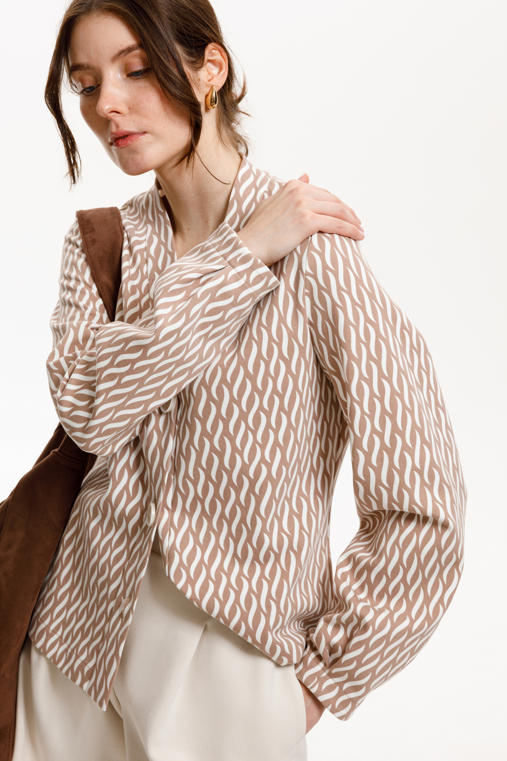 картинка Жакет приталенного силуэта от магазина Одежда+