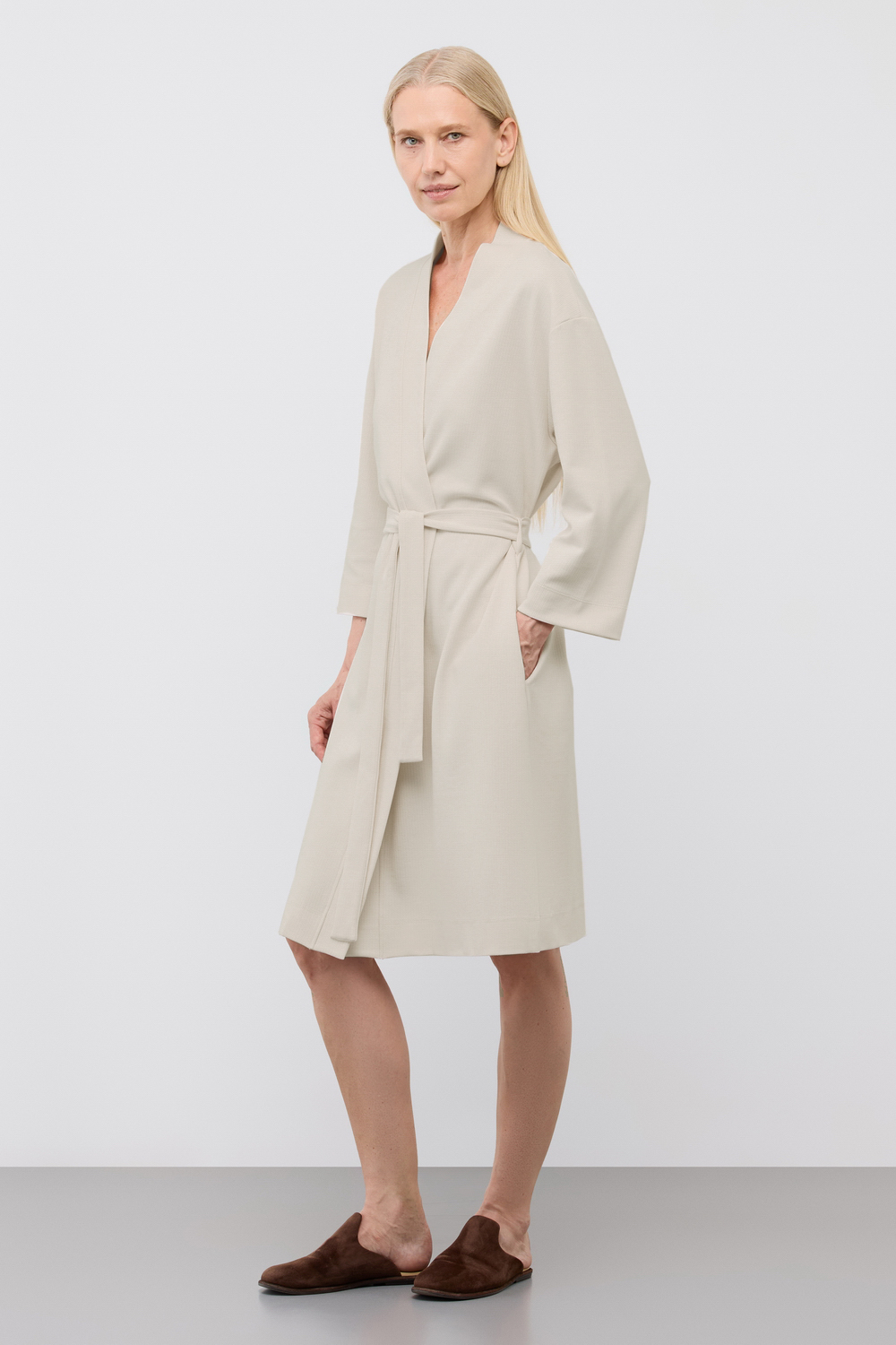 картинка Халат женский из натурального хлопка от магазина Одежда+