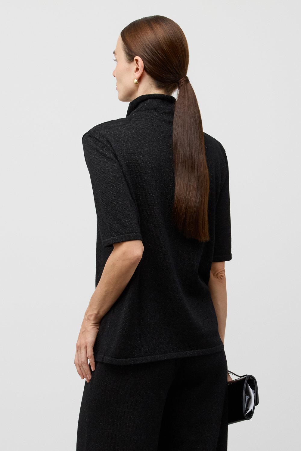 картинка Джемпер из вискозы с метанитом от магазина Одежда+