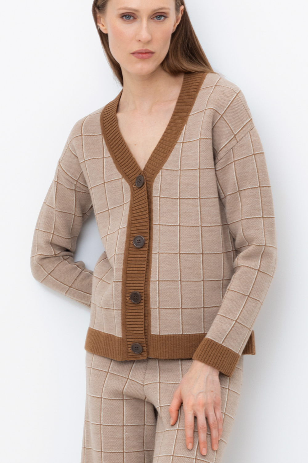 картинка Мягкий кардиган из шерсти мериноса от магазина Одежда+