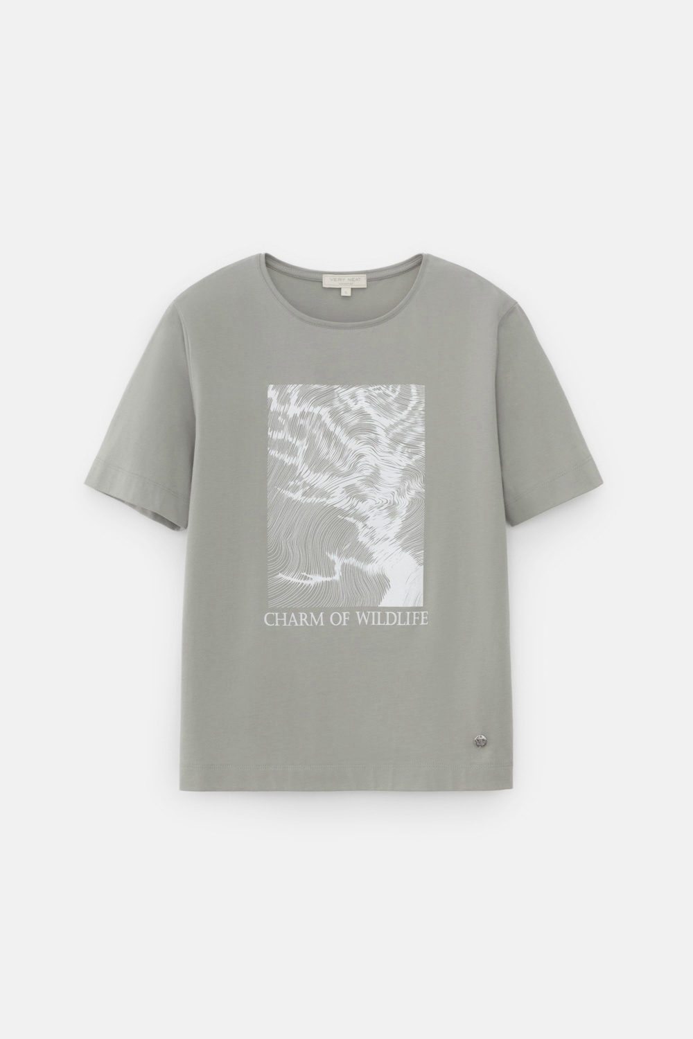 картинка Футболка из 100% хлопка с принтом от магазина Одежда+