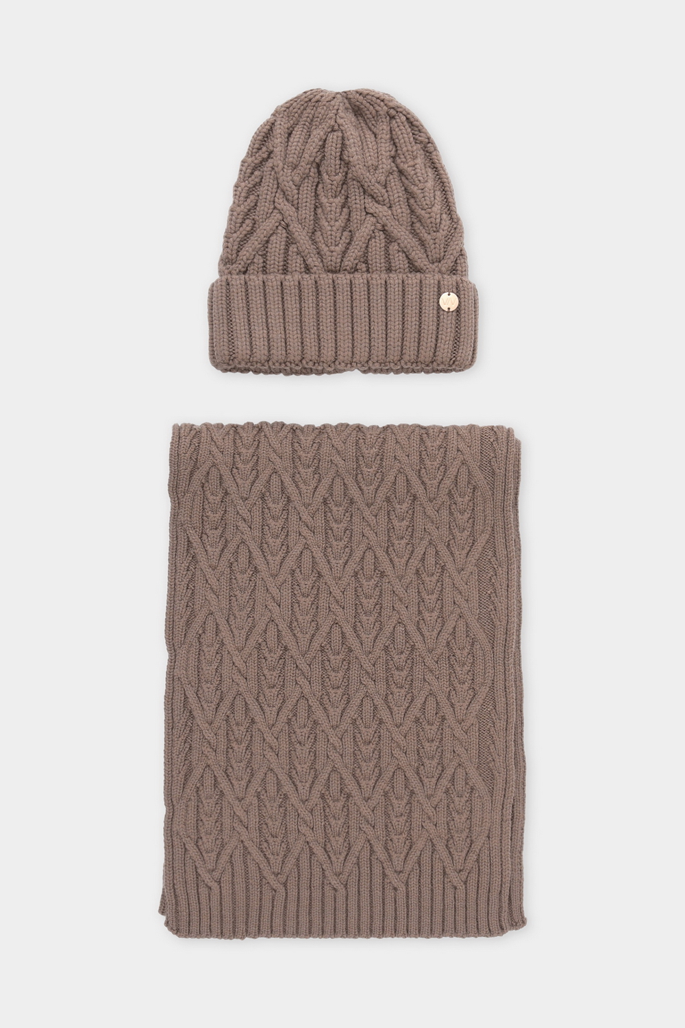 картинка Комплект шапка и шарф от магазина Одежда+