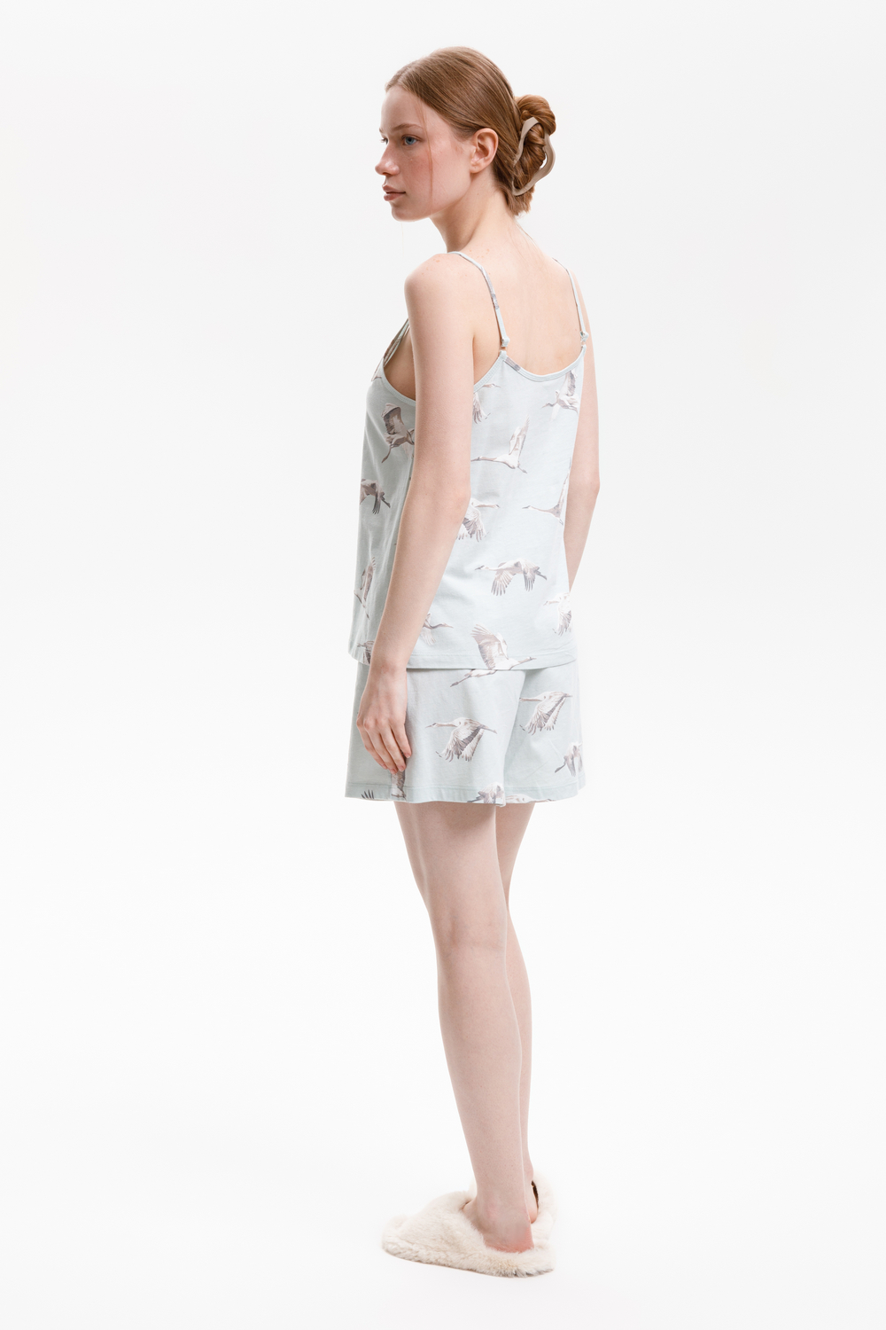 картинка Комплект с топом и шортами из 100% хлопка от магазина Одежда+