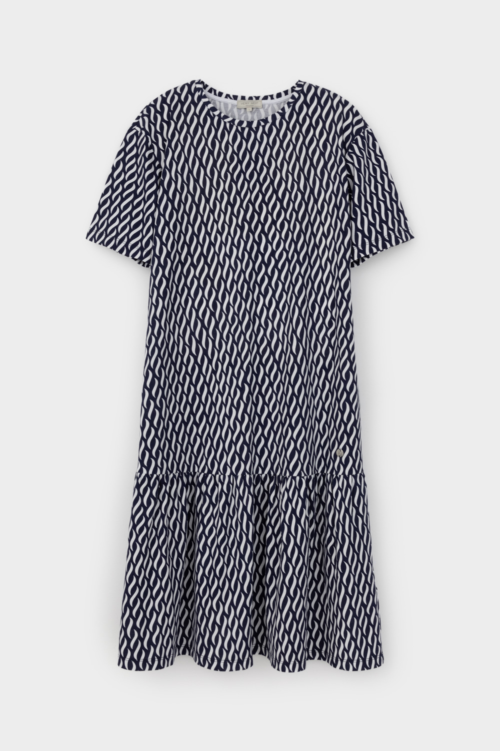 картинка Текстурное платье из пике от магазина Одежда+