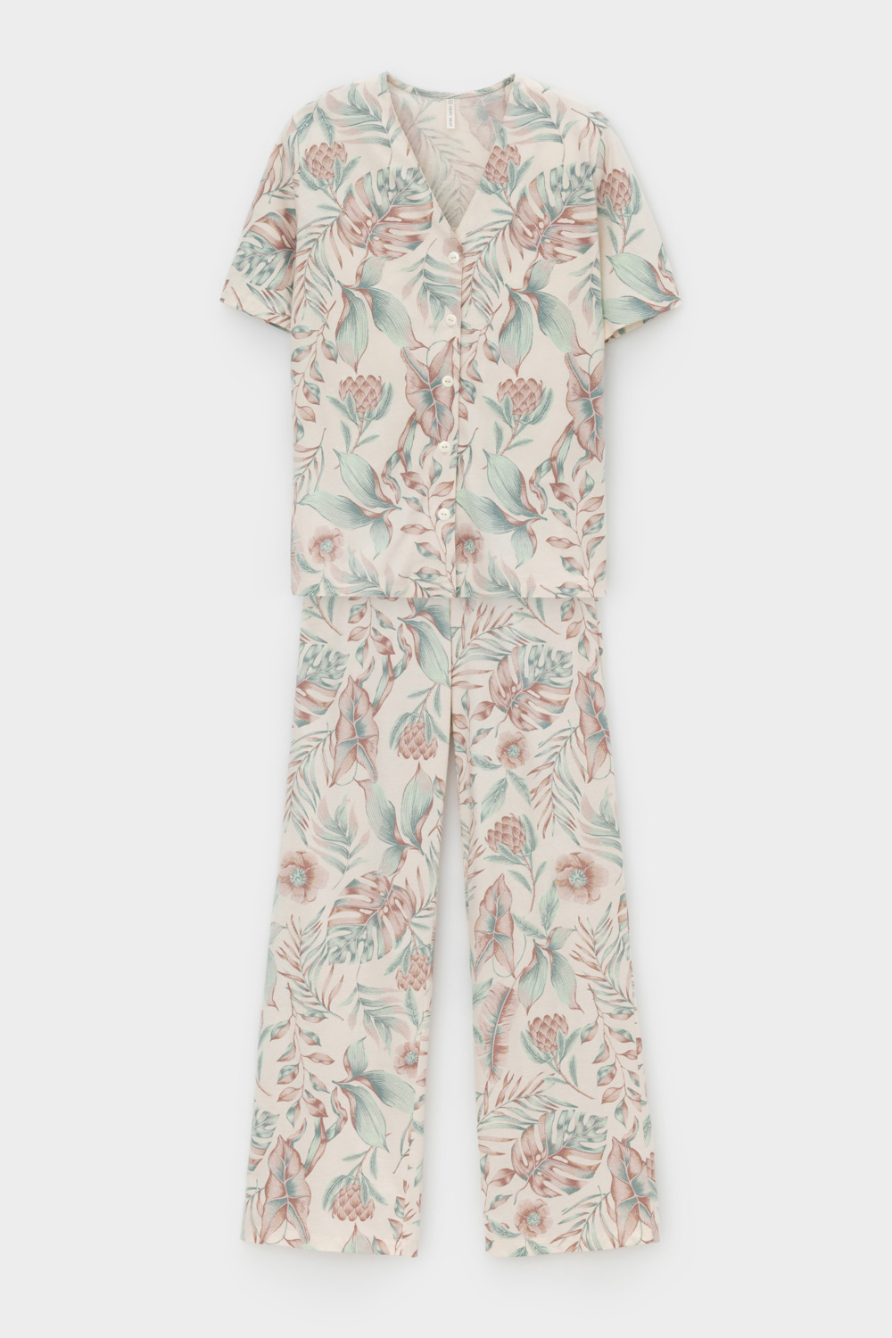 картинка Комплект рубашка и брюки из 100% хлопка от магазина Одежда+