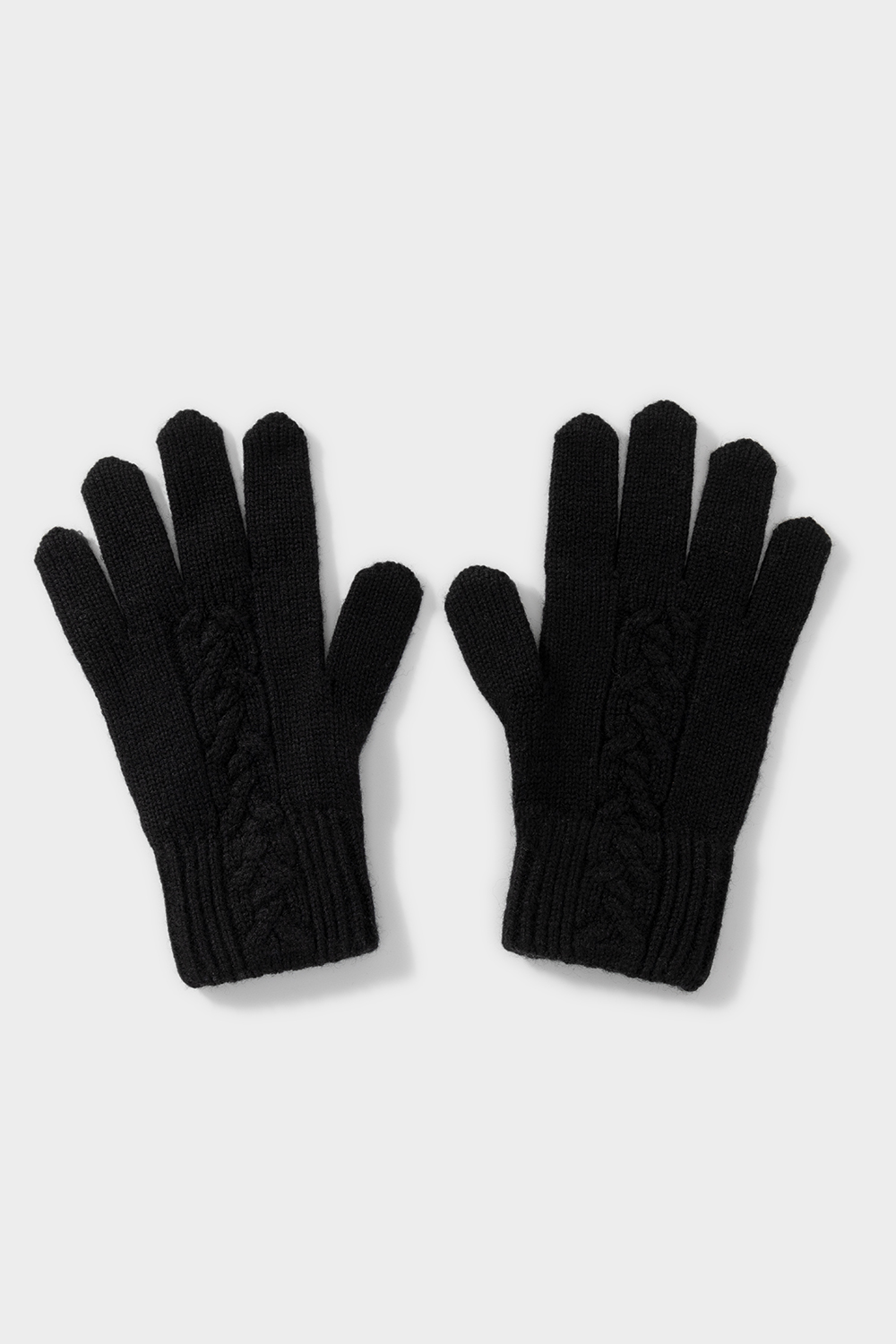 картинка Перчатки вязаные из полушерсти от магазина Одежда+