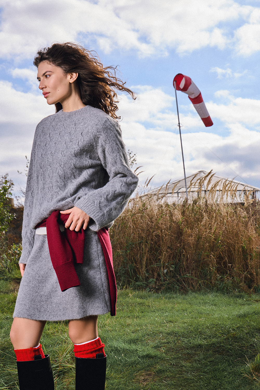 картинка Юбка из шерсти лисы от магазина Одежда+