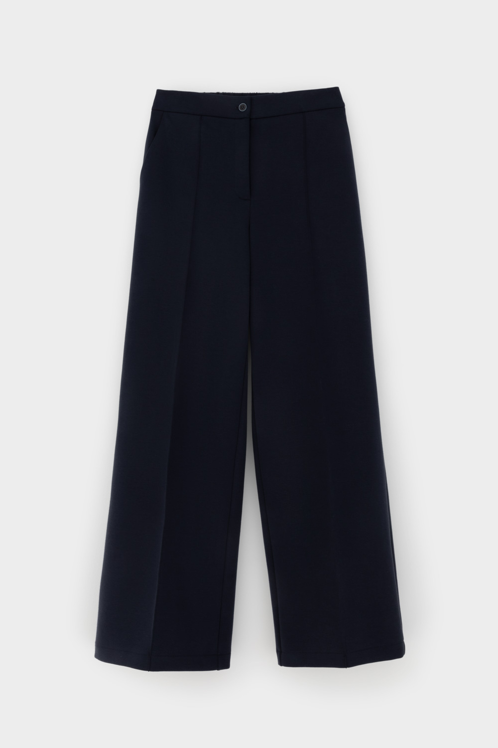 картинка Брюки свободного кроя из премиального трикотажа от магазина Одежда+