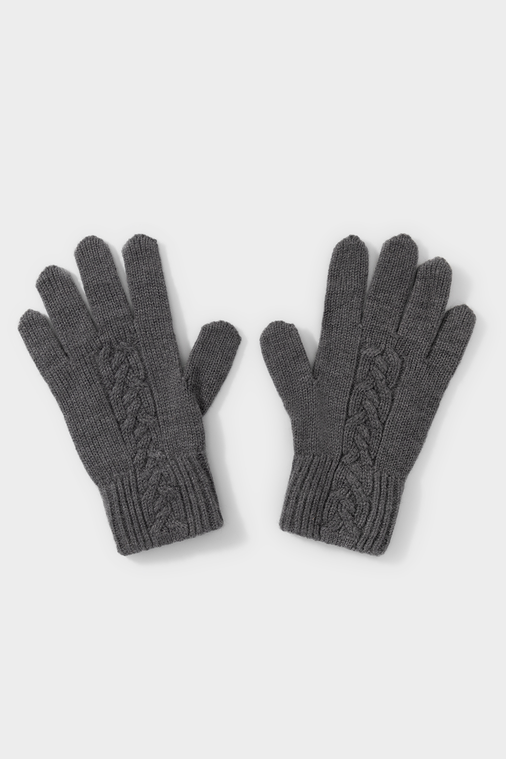 картинка Перчатки вязаные из полушерсти от магазина Одежда+