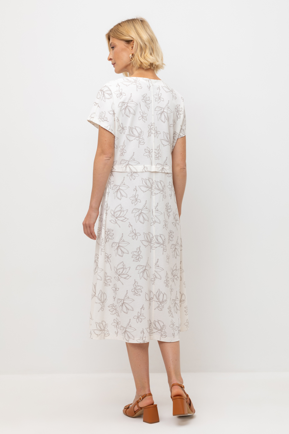 картинка Летнее трикотажное платье от магазина Одежда+