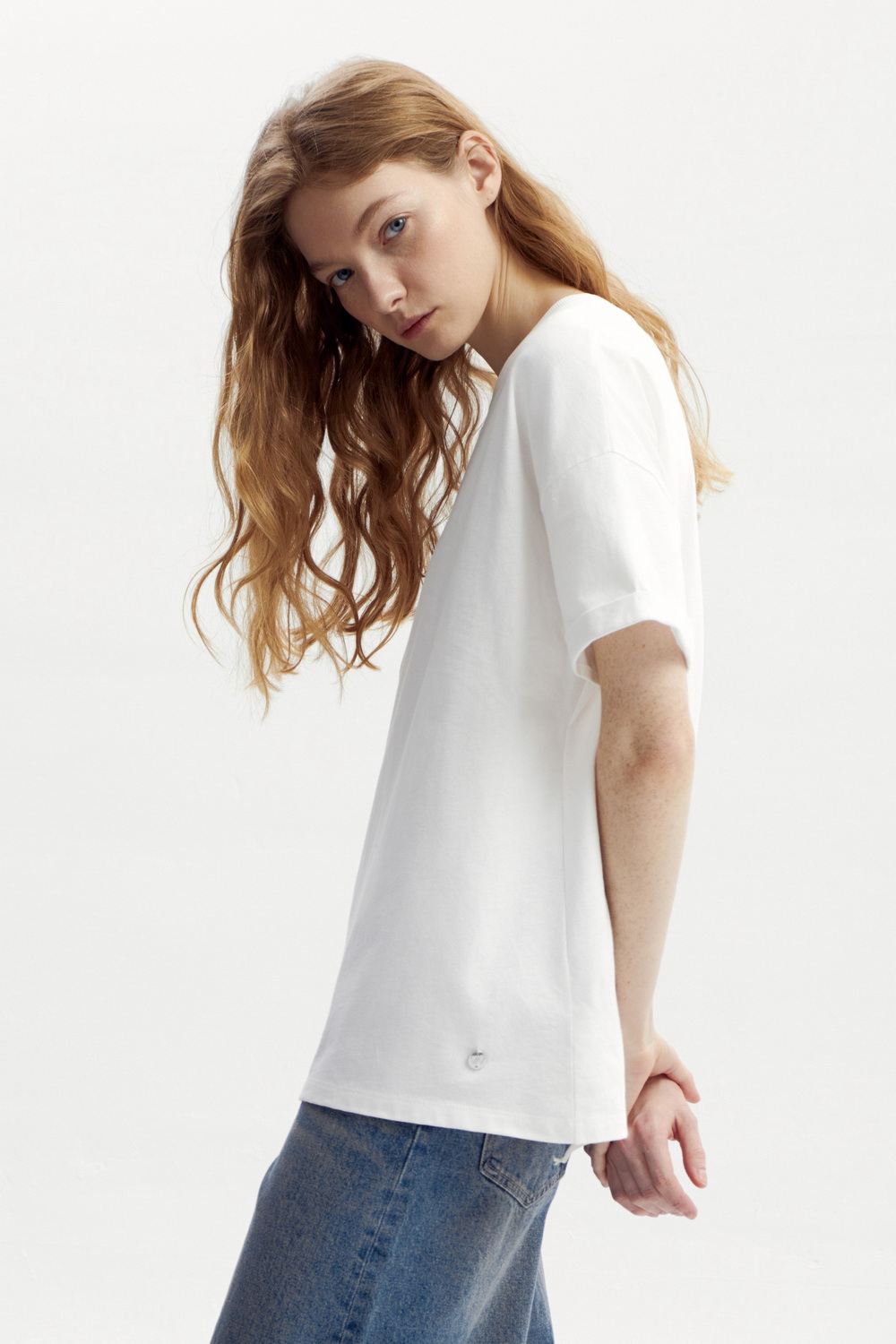 картинка Футболка из хлопка с эластаном от магазина Одежда+