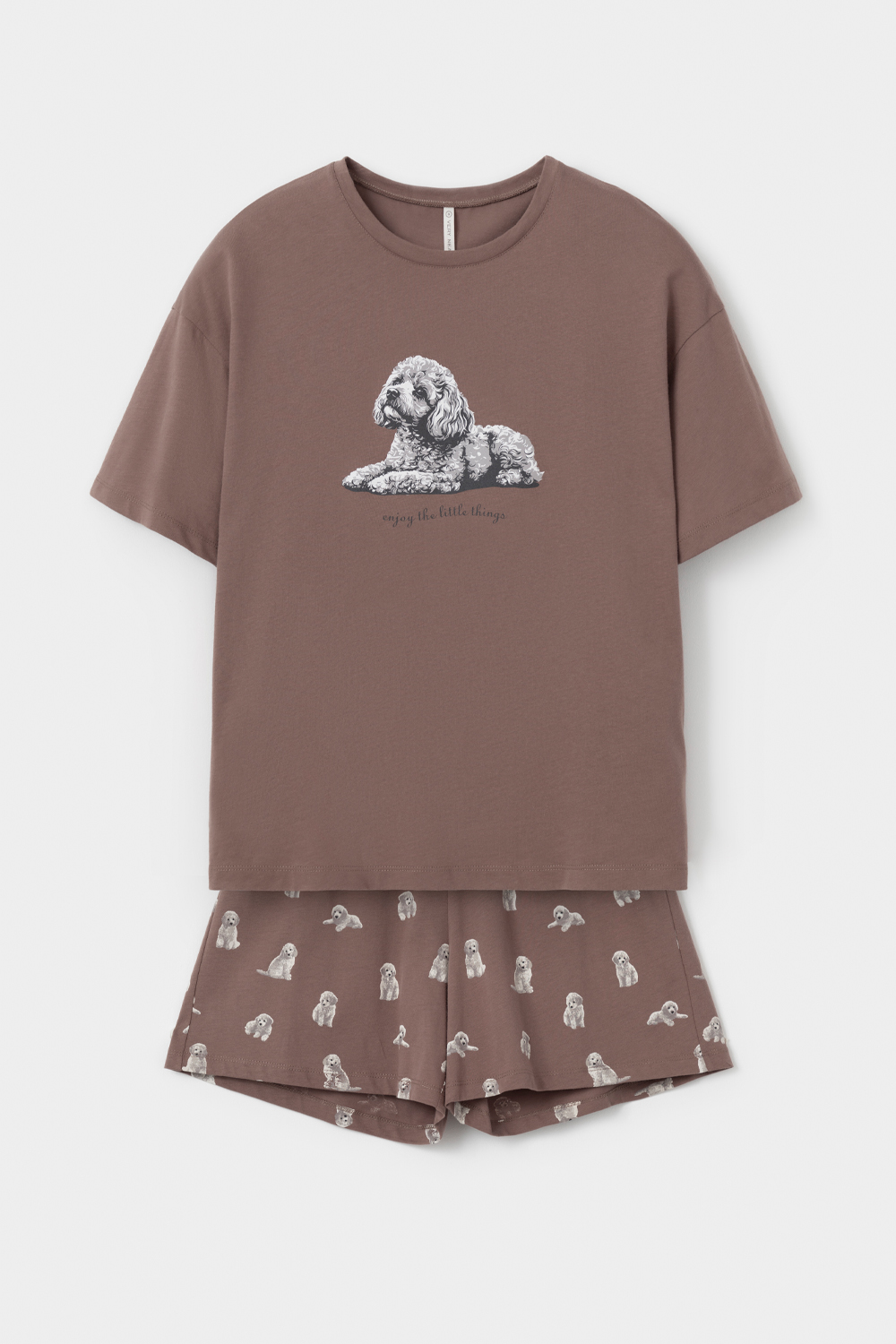 картинка Комплект с футболкой и шортами  из 100% хлопка от магазина Одежда+