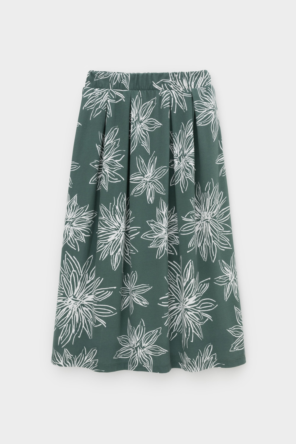 картинка Струящаяся юбка из пике от магазина Одежда+